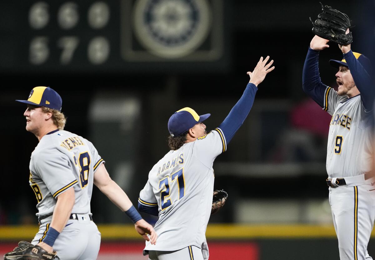 April 8, 2023: Milwaukee Brewers manager Craig Counsell (30
