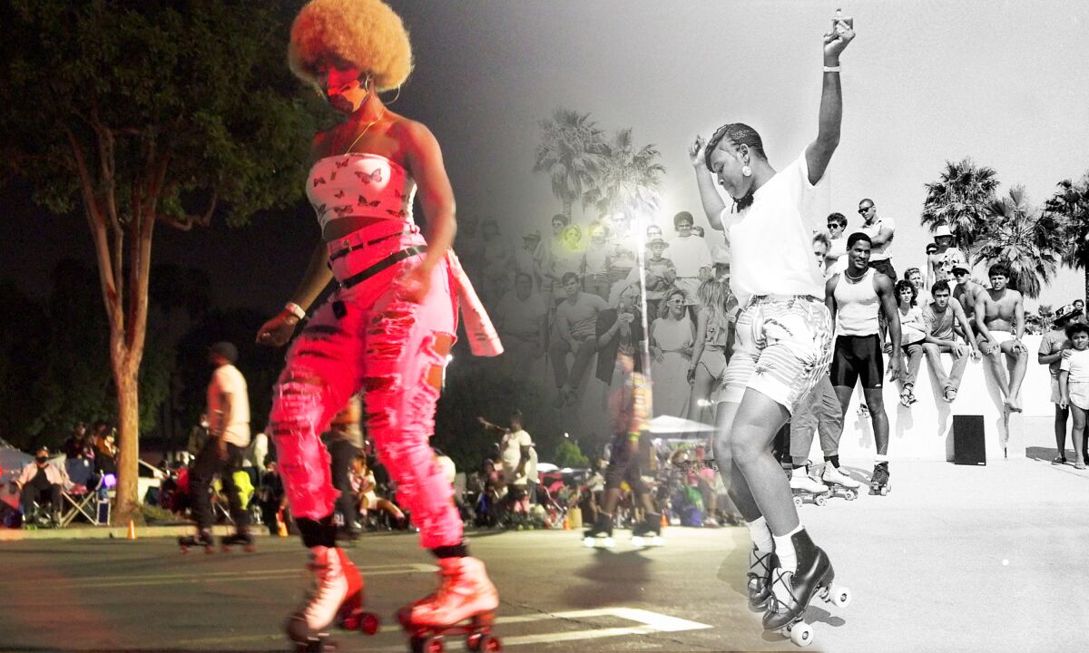 While roller skating has been popular for decades, it has recently gained popularity on social media.
