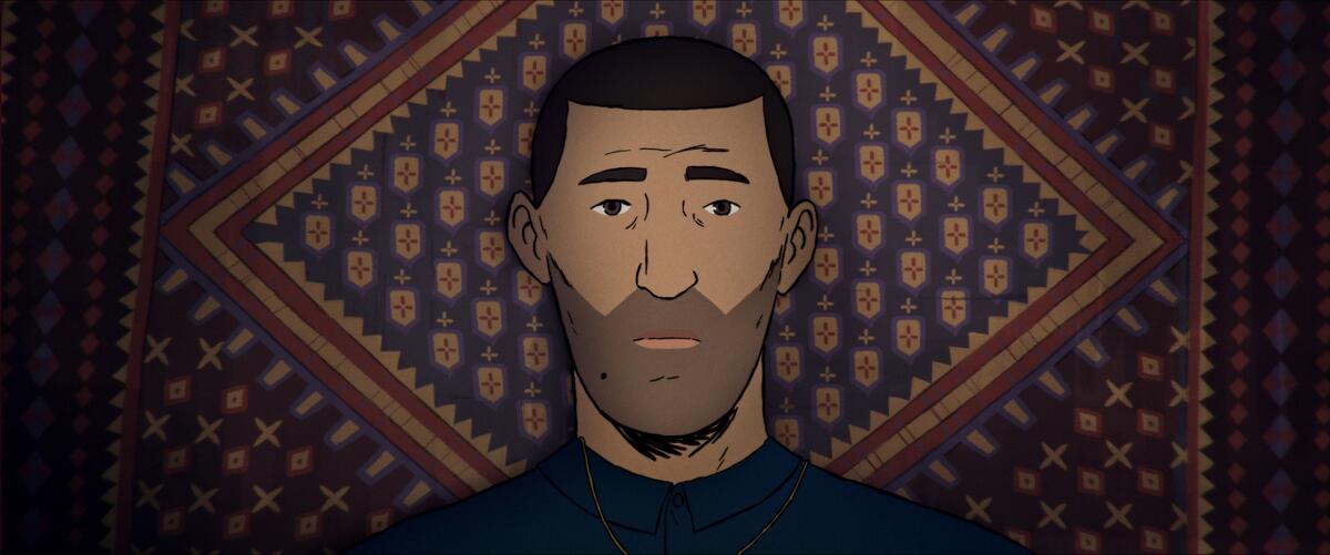 The character Amin in the animated documentary, "Flee" 