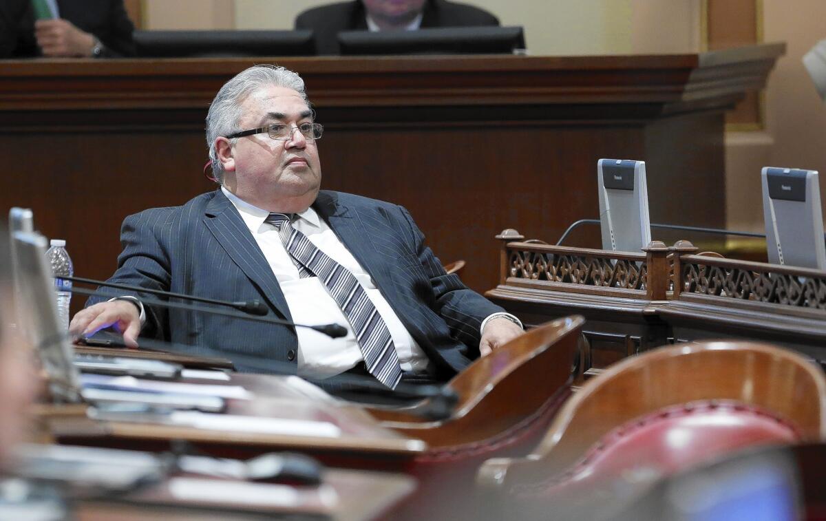 State Sen. Ronald S. Calderon (D-Montebello) faces charges of bribery, fraud, money laundering and related offenses.