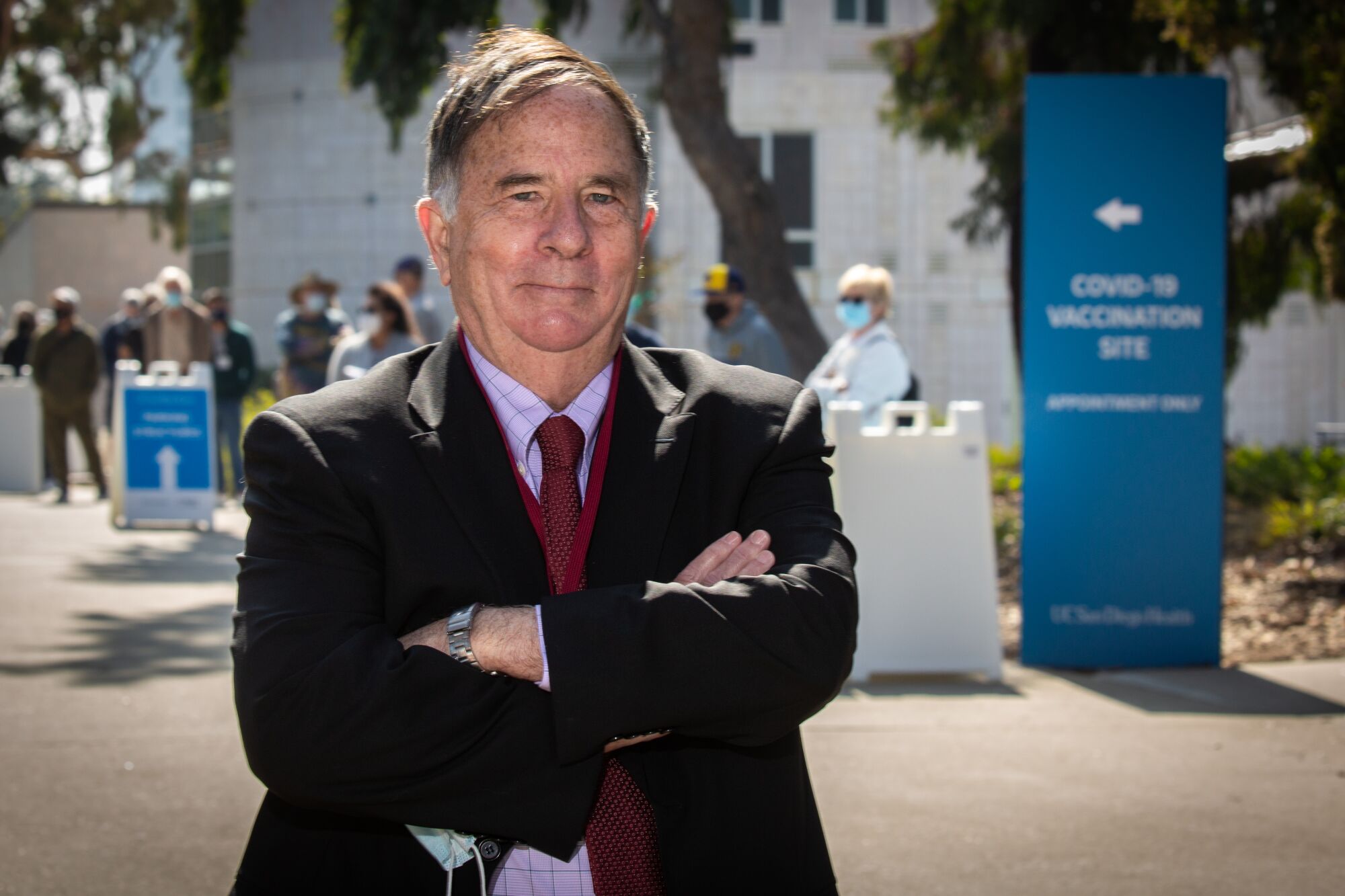 Dr. Robert "Chip" Schooley is an infectious-disease expert who is leading UC San Diego out of the COVID-19 crisis.