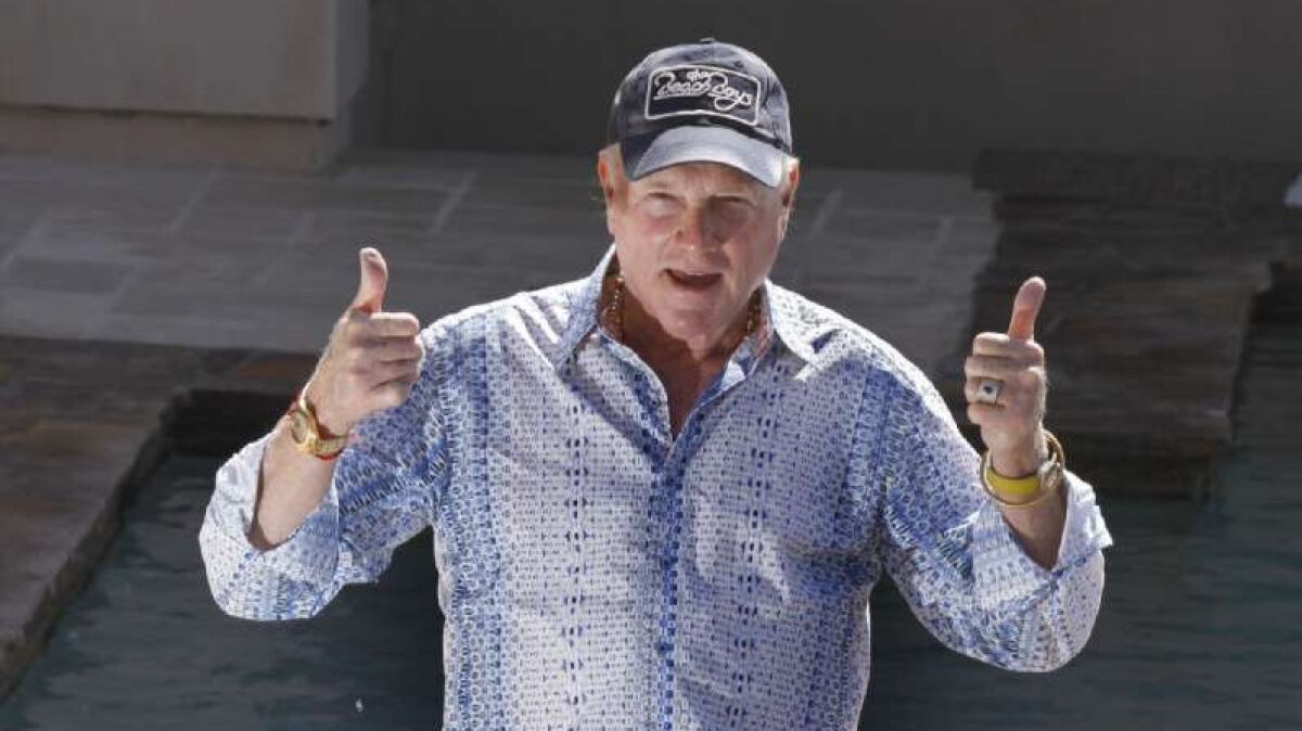 Mike Love of the Beach Boys at home in Rancho Santa Fe in 2012.