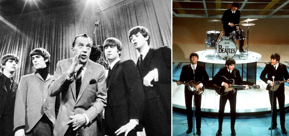In 1964 the Beatles played the Ed Sullivan show on three separate occasions.