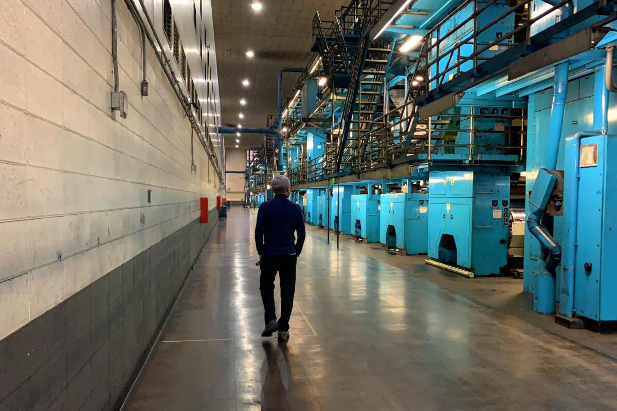 Los Angeles Times Printing Plant.