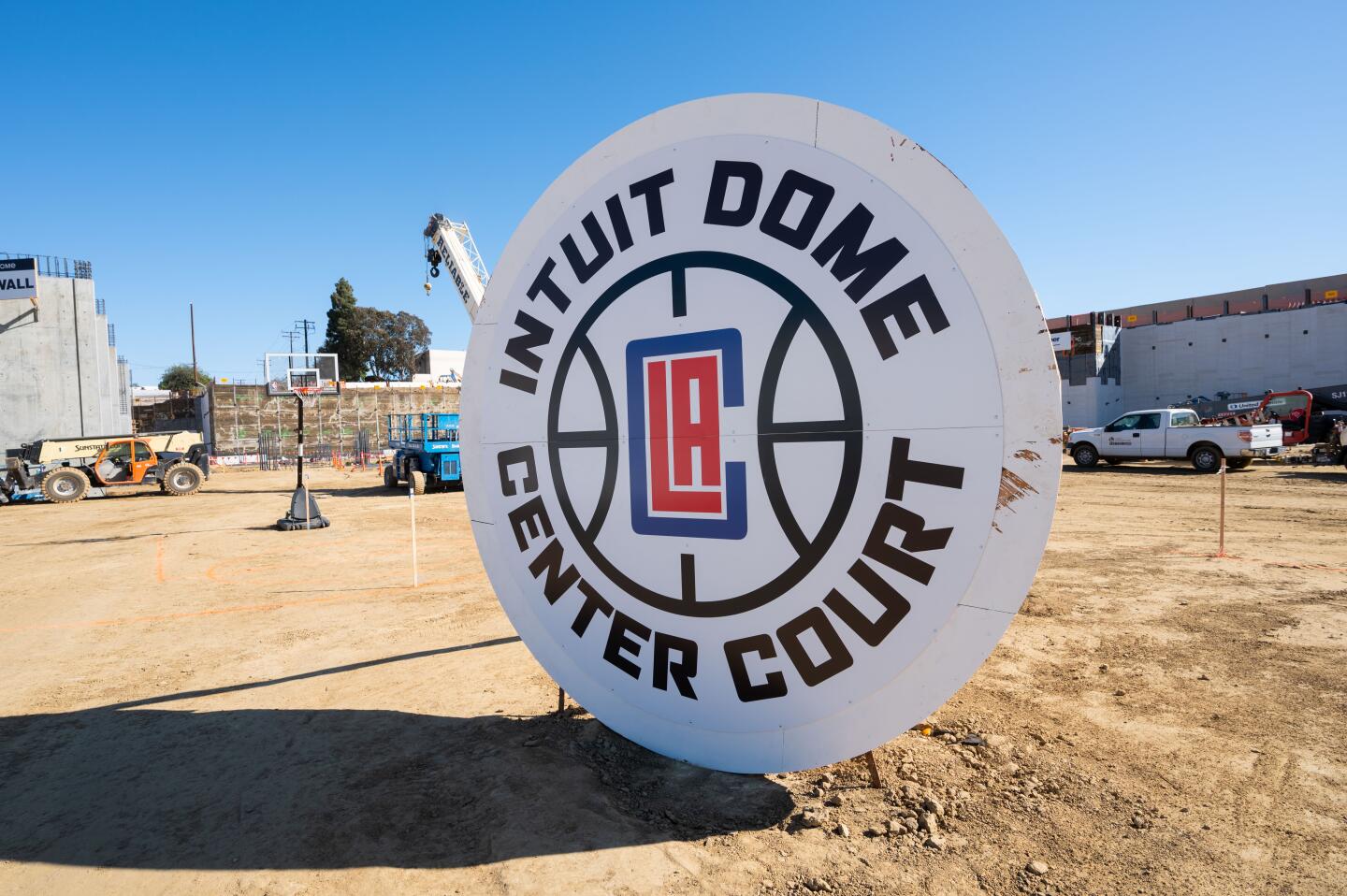 LA Clippers Intuit Dome Construction First Look