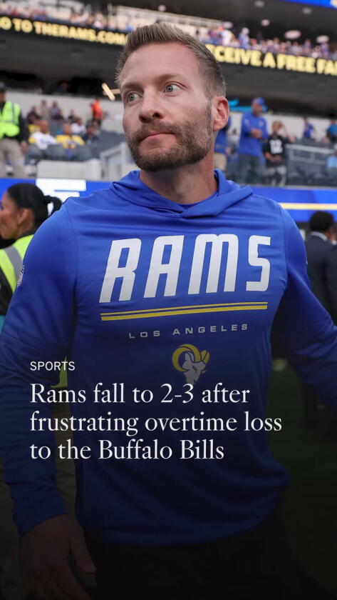 Rams’ special teams woes strike again in overtime loss to Bills Rams’ special teams woes strike again in overtime loss to Bills