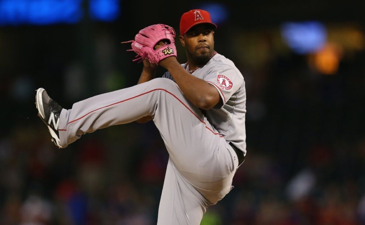 Jerome Williams was 9-10 with a 4.57 ERA for the Angels last season.