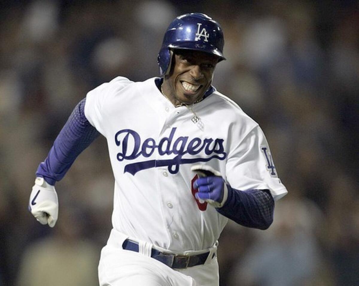 Kenny Lofton with the Dodgers in 2006.