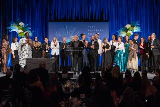 Authors gather on 74th National Book Awards Ceremony stage 