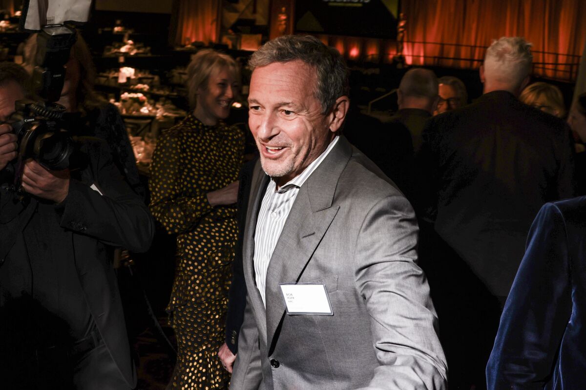 Bob Iger, chief executive of Walt Disney Co.