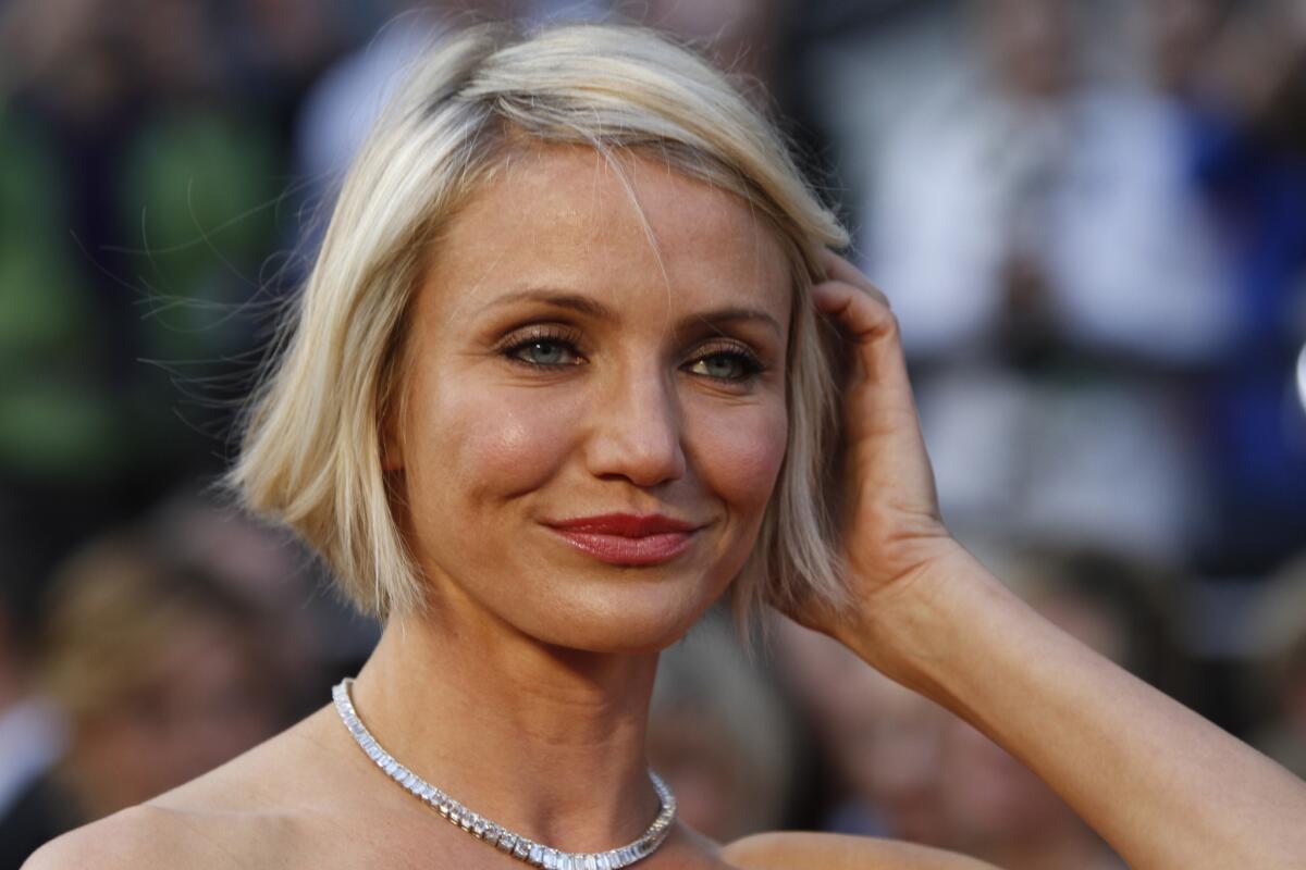 Cameron Diaz at the 84th Annual Academy Awards show in Los Angeles. Diaz stars in the upcoming romantic comedy with the working title "Basic Math."