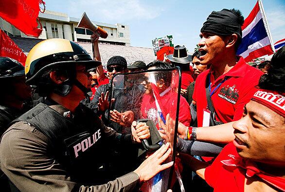 Protests in Bangkok, Thailand