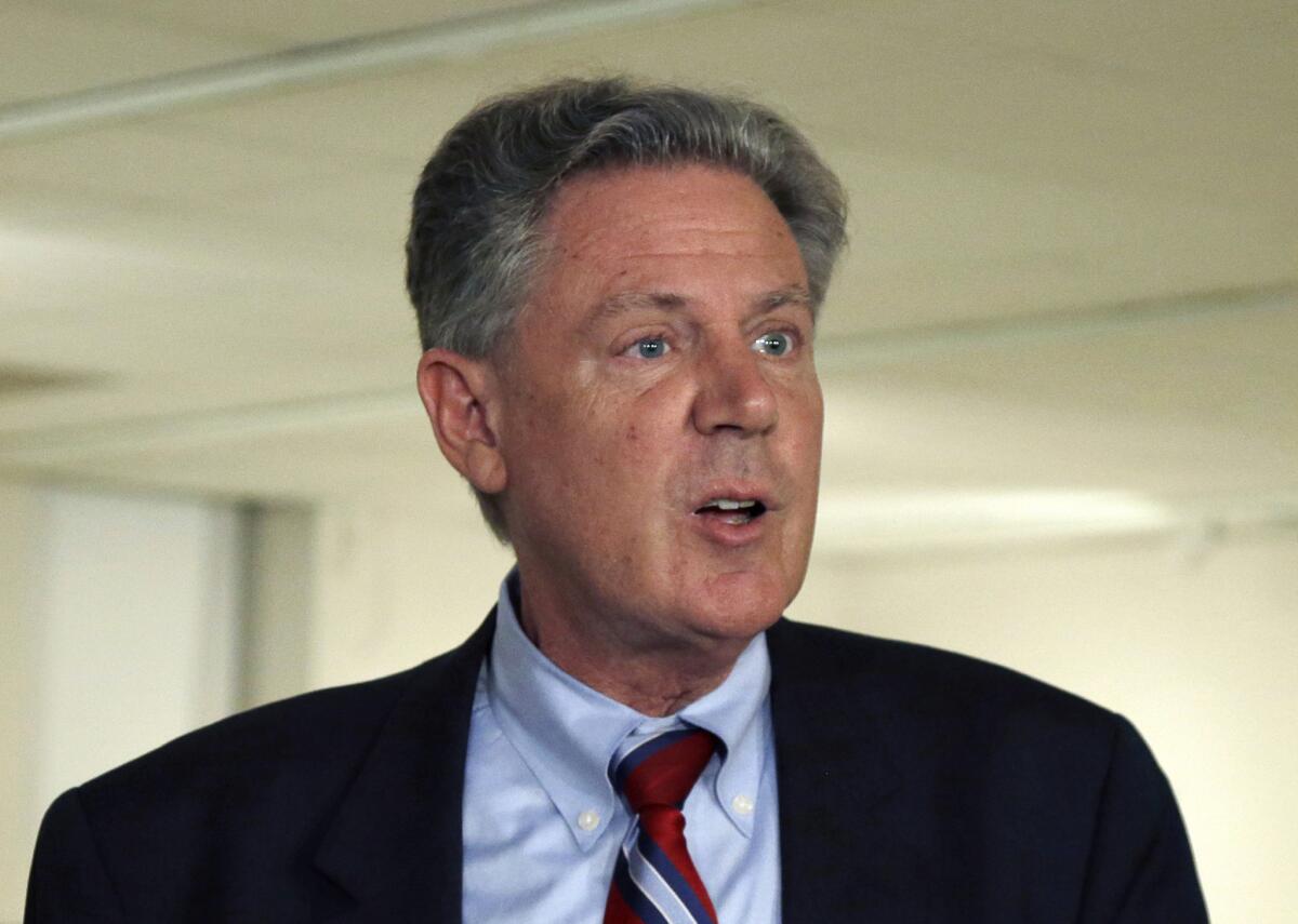 Rep. Frank Pallone Jr. (D-N.J.) speaks in Trenton, N.J., on June 10, 2013.