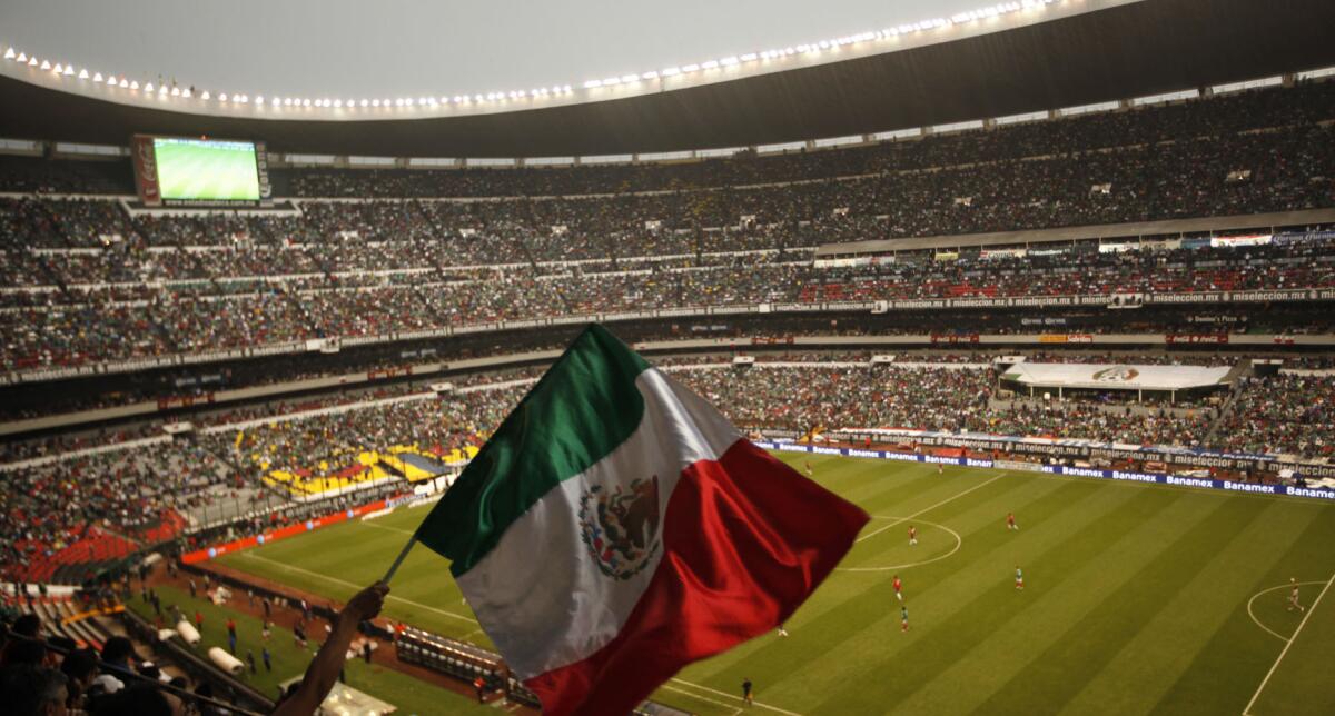 Estadio Azteca en Ciudad de México, la casa del Tri.