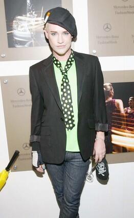 Designer Richie Rich at Fashion Week