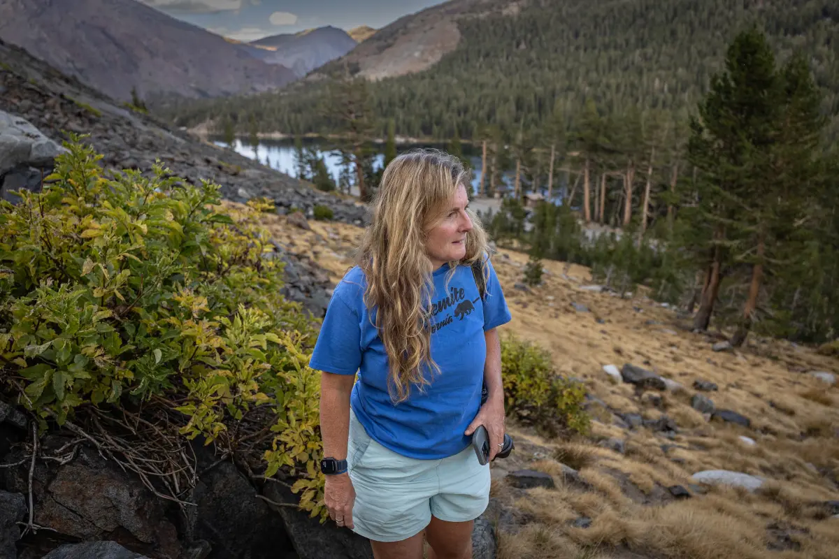 California wildlife officials quietly shift on killing a high-profile predator Beth Pratt, of the National Wildlife Federation, hikes just outside the eastern entrance of Yosemite National Park, near the town of Lee Vining. (Jason Armond / Los Angeles Times)