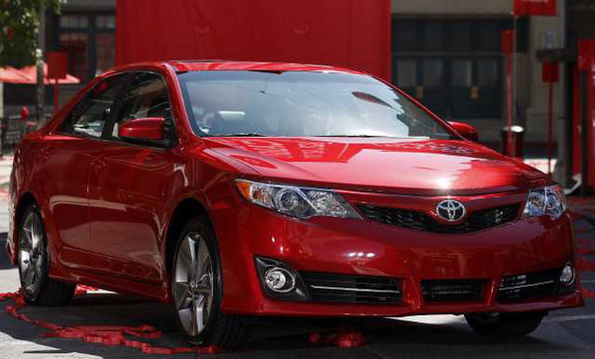 The Toyota Camry was 2013's top-selling passenger car in the United States.