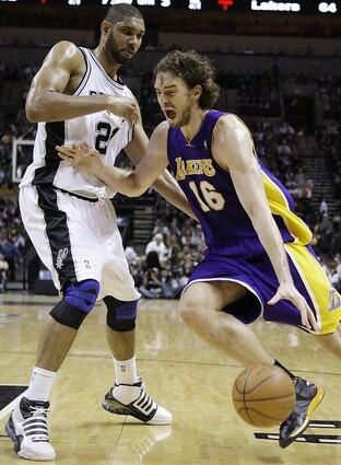 Tim Duncan, Pau Gasol