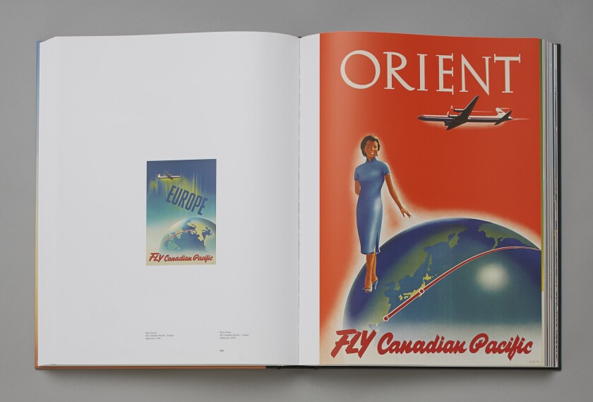 Inside spread from “Airline Visual Identity 1945-1975.”