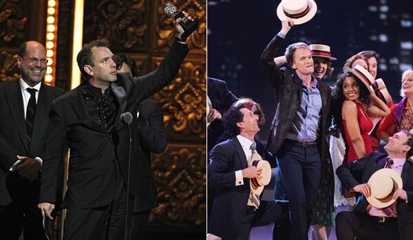 The Tony Awards are supposed to be about the Broadway nominees, but Neil Patrick Harris, right, stole the show this year as the host with the most. He kicked off the festivities with the crowd-pleaser "It's Not Just for Gays Anymore," got into a sing-off with Hugh Jackman to the theme of "Anything You Can Host I Can Host Better" and wrapped up the evening with a recap rap of the show. Competing for the spotlight was the big winner, "Book of Mormon." The comedy, about two mismatched missionaries in Africa, won nine Tonys, including best musical. At left is co-creator Trey Parker.