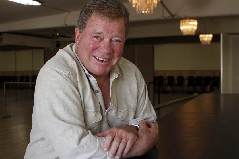 William Shatner, shown in 2012, attended a Red Cross charity event in Florida on Saturday evening.