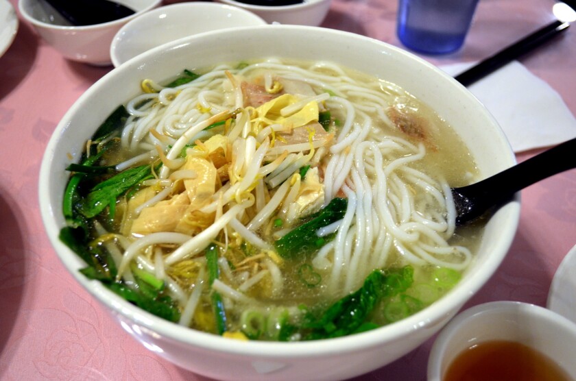 L A by noodle soup: Yunnan #39 crossing the bridge #39 noodles Los Angeles