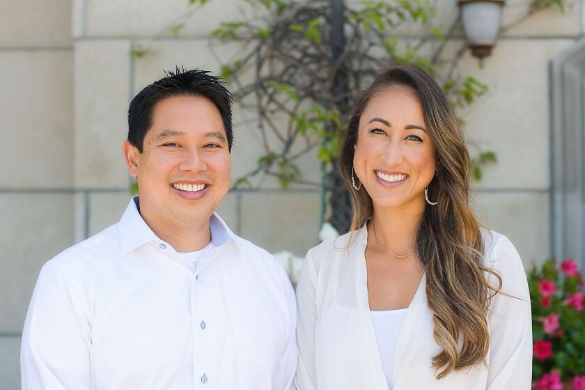 Dr. Paul Upatham and Katherine Wong opened La Jolla Village Orthodontics in 2019.