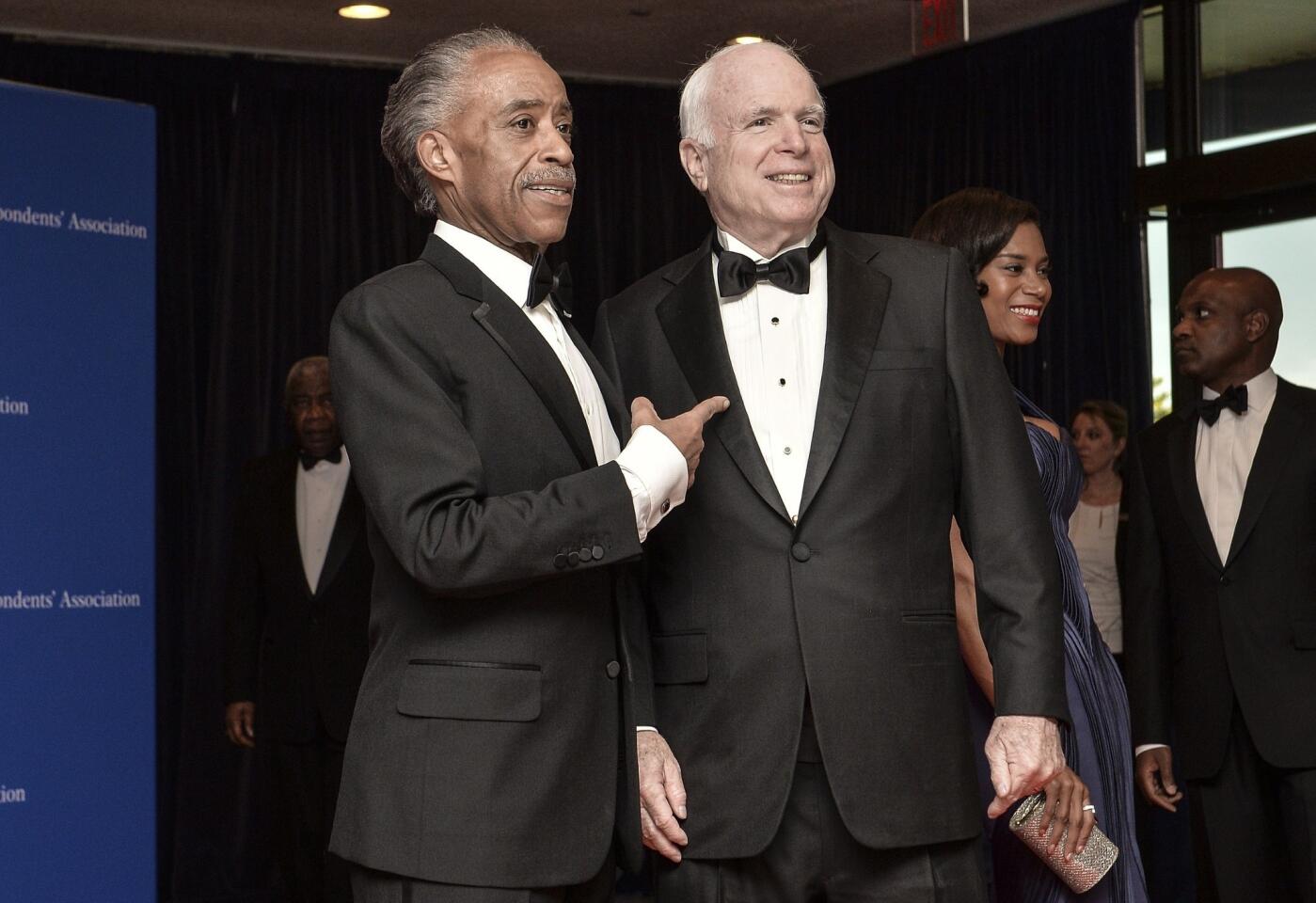 Sharpton and McCain