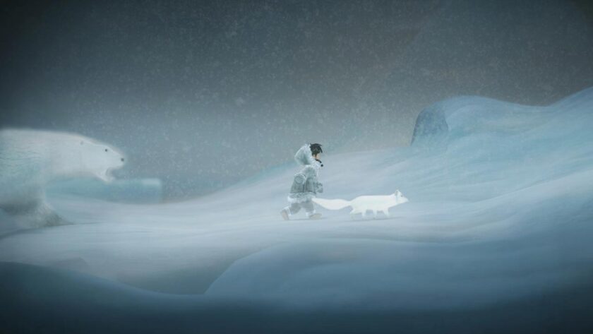In "Never Alone," players explored native Alaskan folklore.
