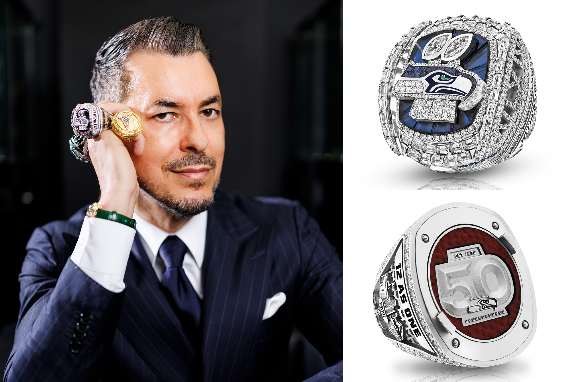 Meet the Beverly Hills jeweler who made Seahawks' Super Bowl ring - Los Angeles Times