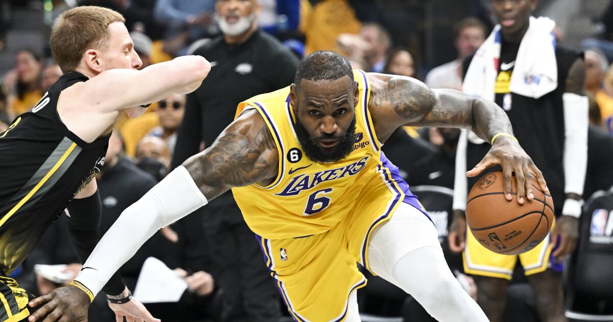 Coach LeBron James? Lakers star seemed to enjoy coaching son Bryce’s basketball team