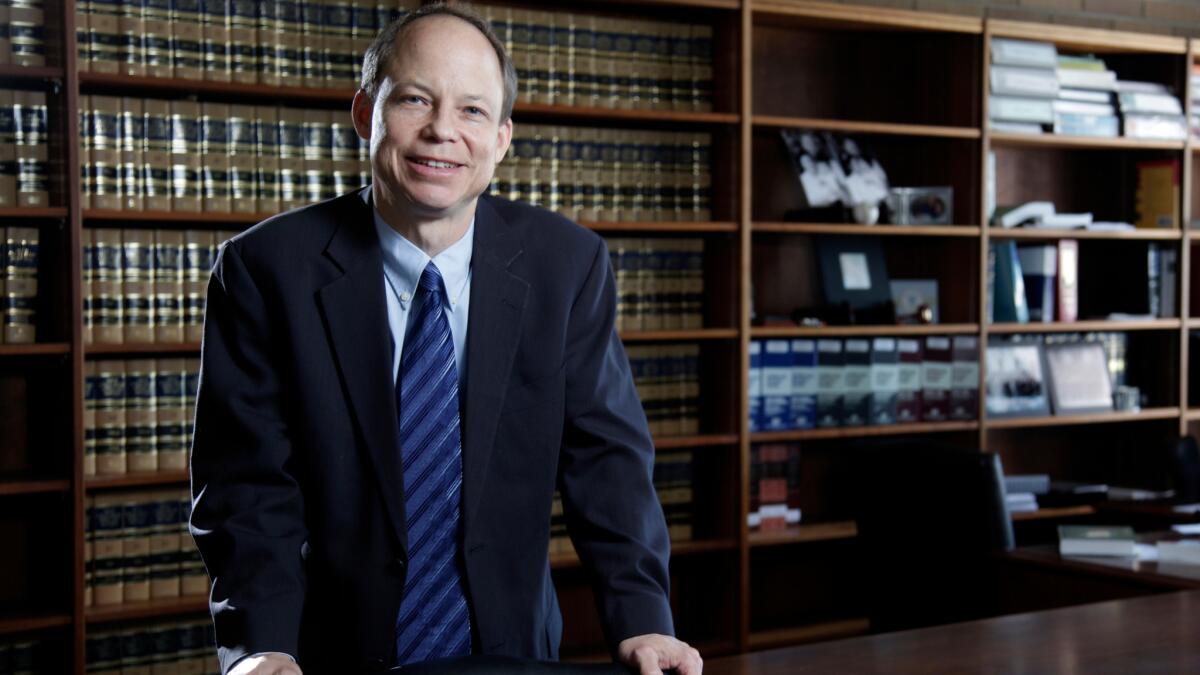 Santa Clara County Superior Court Judge Aaron Persky, shown in 2011, has been criticized for sentencing former Stanford swimmer Brock Turner to only six months in jail in a sexual assault case.