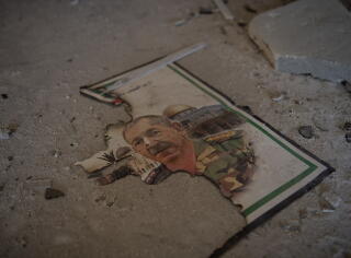 burnt and torn image for Secretary-General of the Popular Front