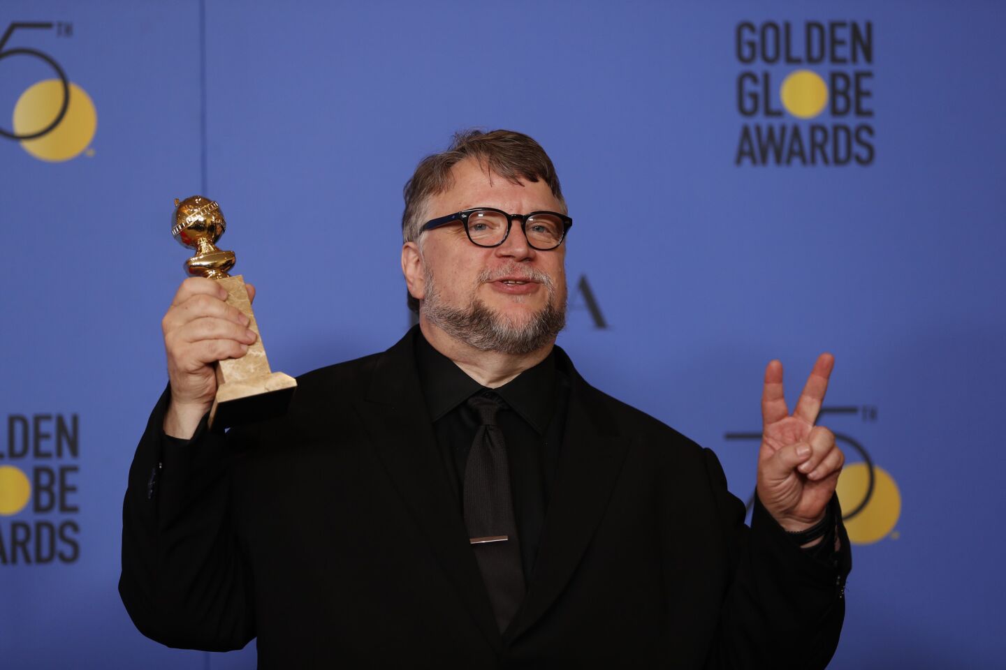 Guillermo del Toro won the film directing prize for "The Shape of Water. "