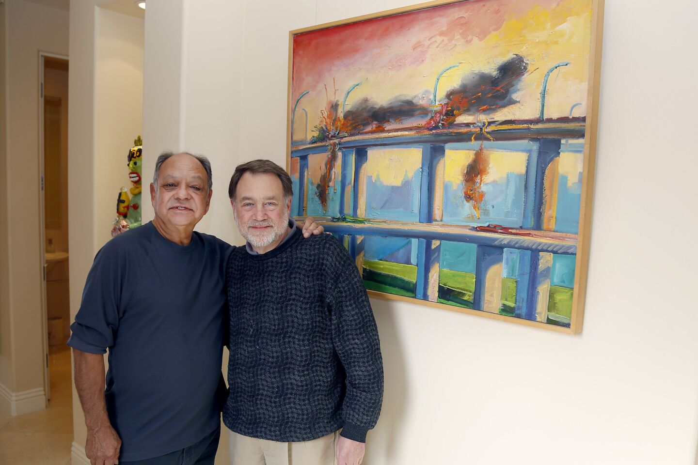 Arts and culture in pictures by The Times | Cheech Marin and Howard Fox