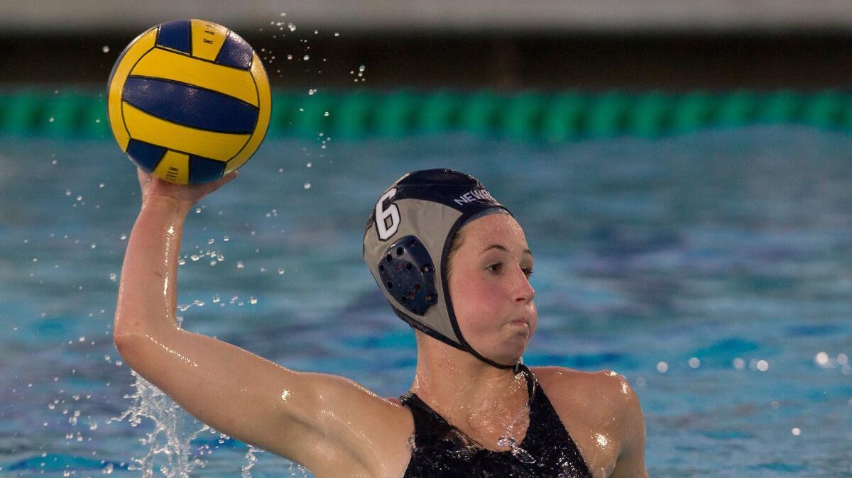 Newport Harbor High junior Jessica Lynch was a first-team All-Sunset League selection.