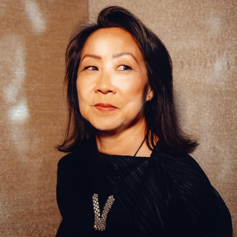 A portrait of production designer Judy Rhee.