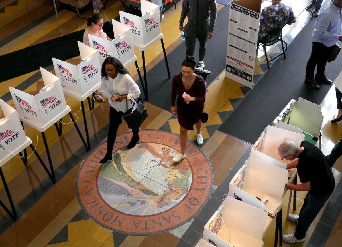 California primary election in June 2018