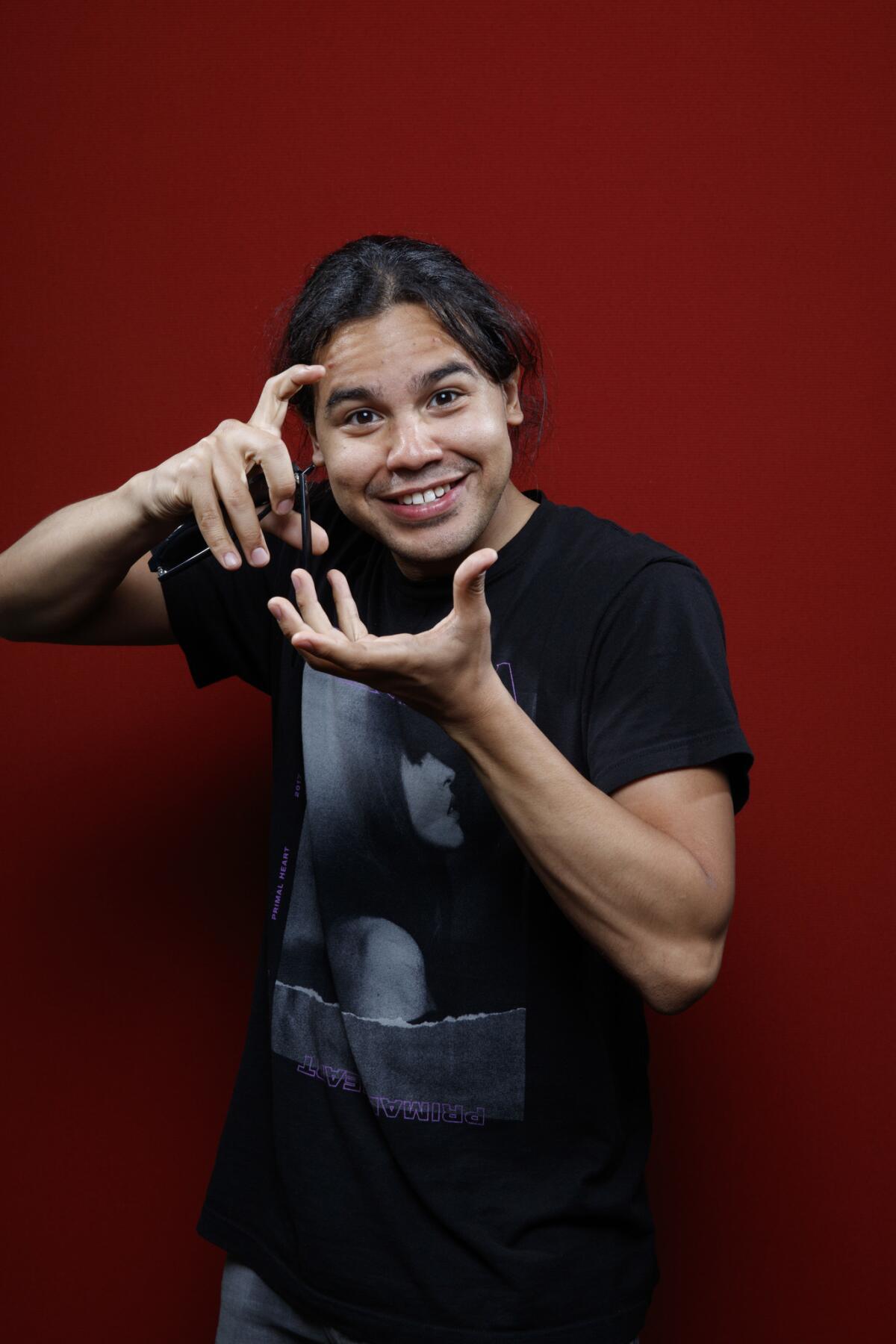 Carlos Valdes from the television series "The Flash."