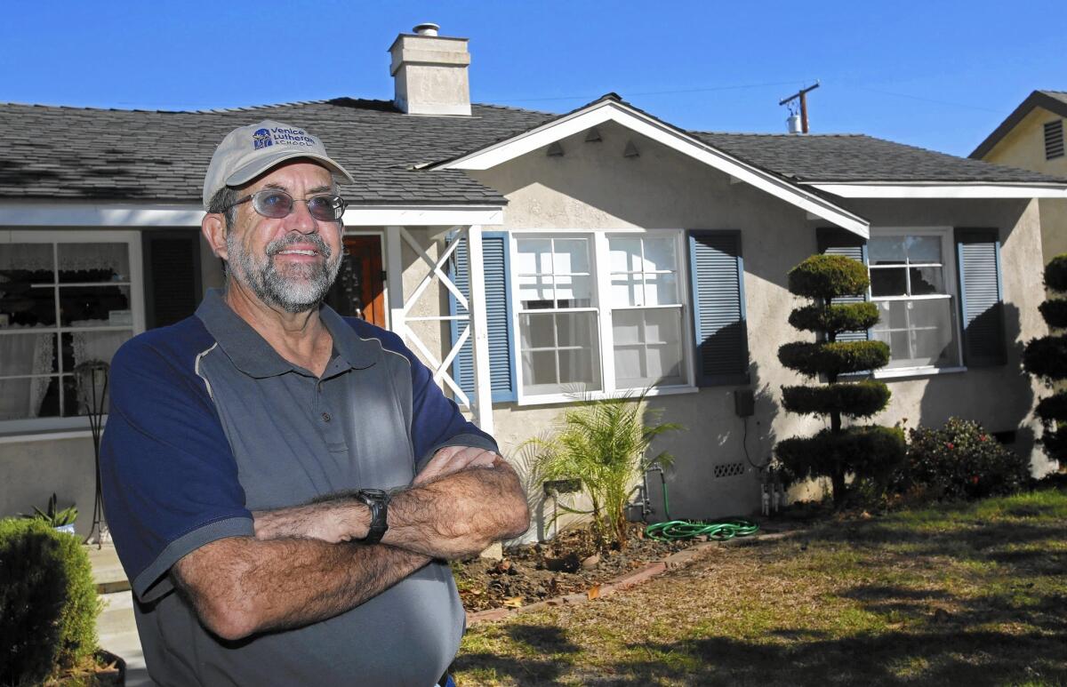 David Rusch, 67, a retired educator from Culver City, spent $12,600 in March to buy 11 solar panels for his house and take advantage of a 30% federal tax credit.