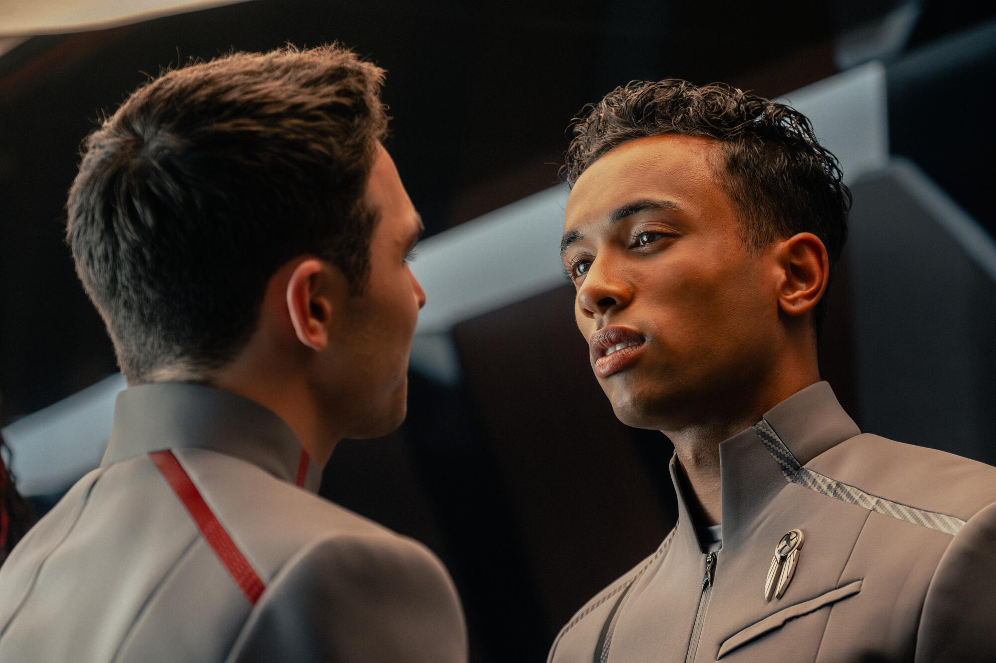 Sandro Rasta Holly Hunter and Sandro Rosta on joining the 'Star Trek' universe - Los ...