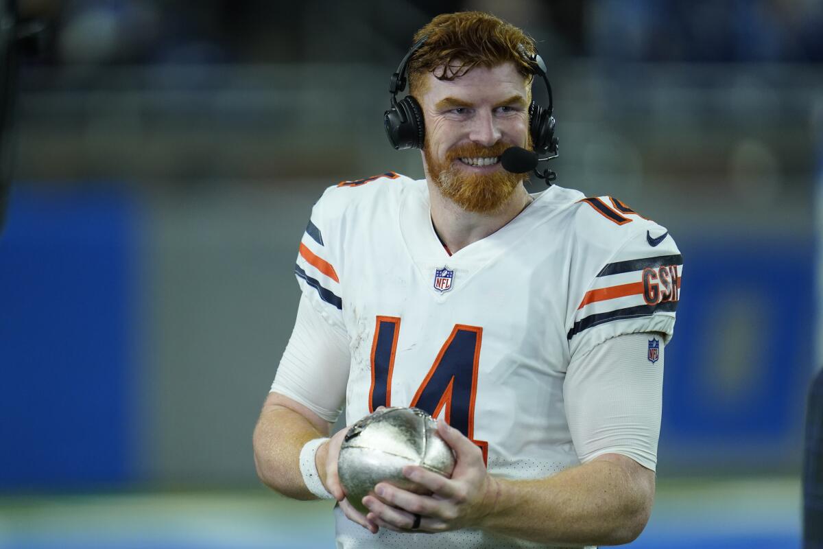 Bears to go with Andy Dalton as QB starter against Cardinals - The