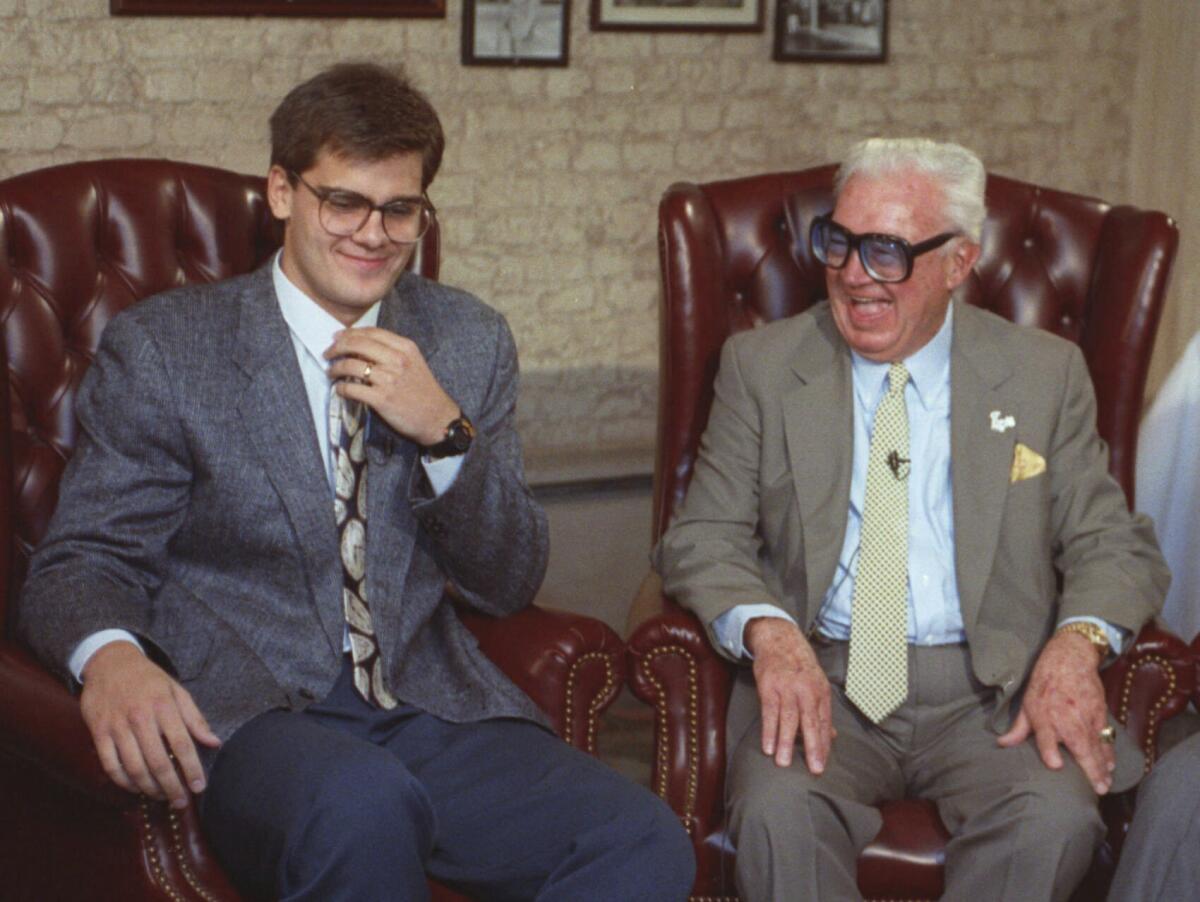 The day Harry Caray was nearly killed while trying to cross