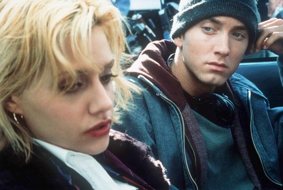 Brittany Murphy with Eminem in 2002's "8 Mile."