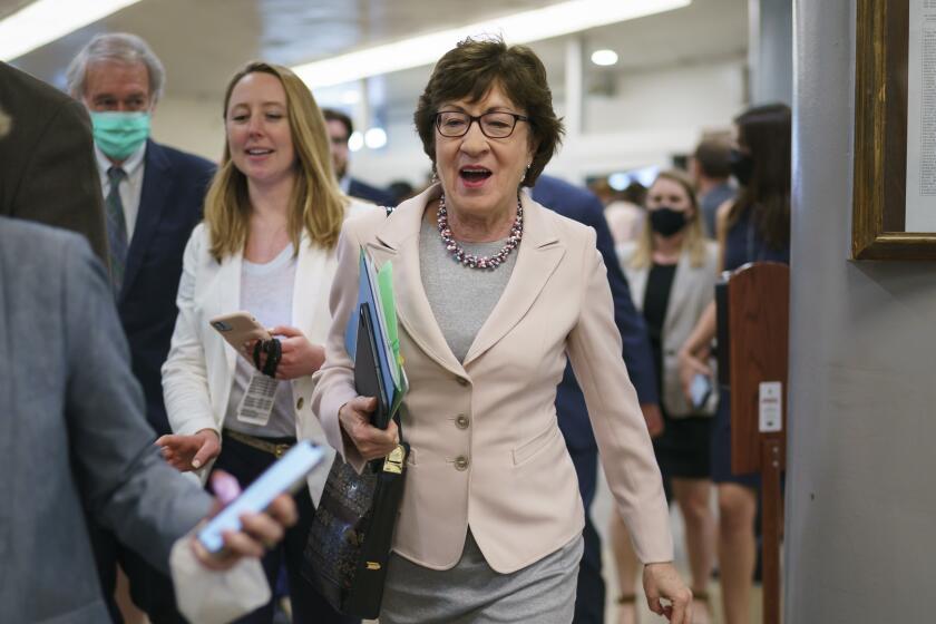 Sen. Susan Collins (R-Maine) has proposed small tweaks to the bill to try and attract more votes.