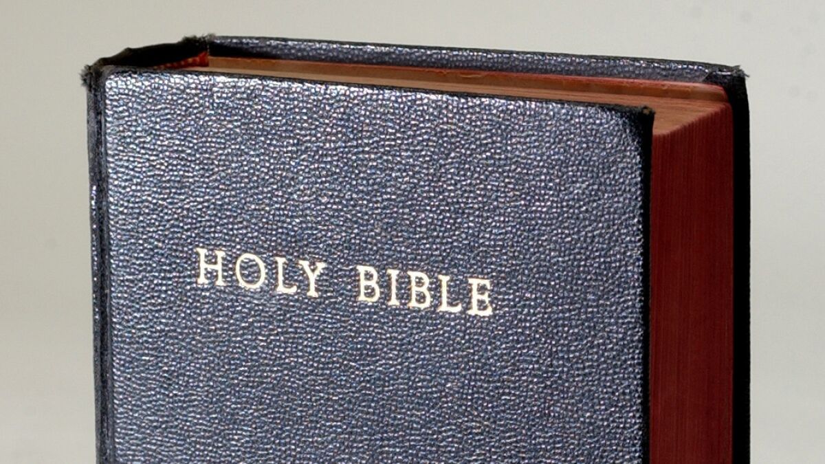 The Bible is among the year's most-challenged books.