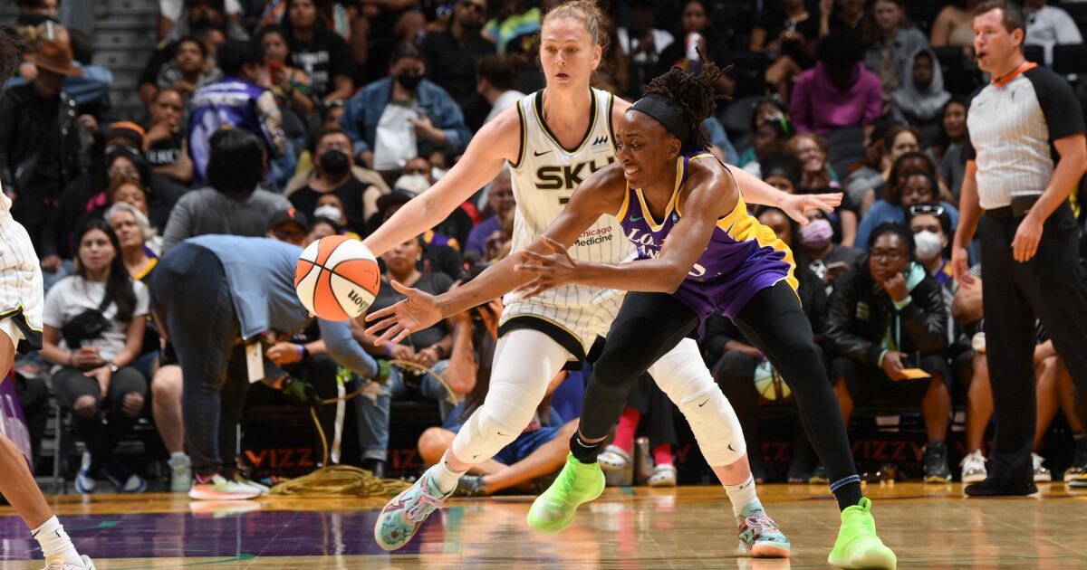 Nneka Ogwumike is guiding force Sparks but falls short against Sky