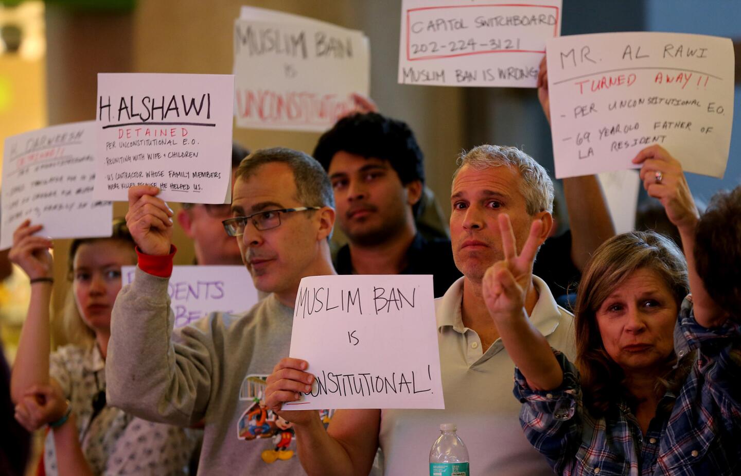 LAX protests