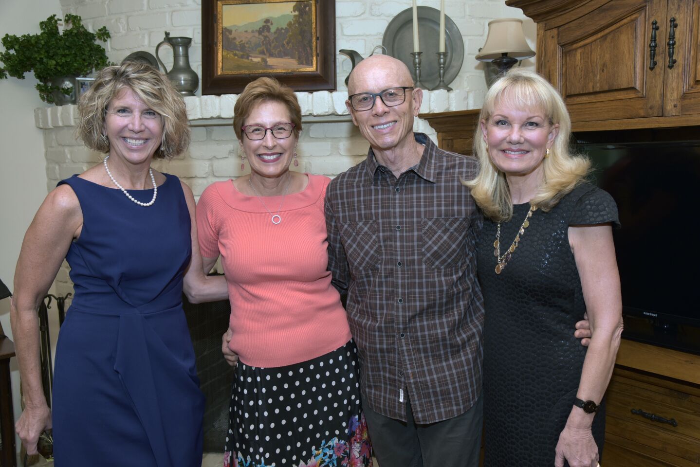 Susan Trompeter, Elizabeth and Rand Christensen, Dr. Joan Kaestner