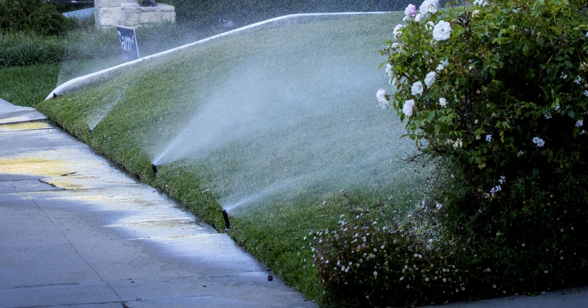 Letters to the Editor: Sprinklers in the rain, lush lawns and other ... - Los Angeles Times